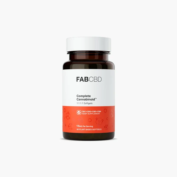 FABCBD Complete Cannabinoid Softgels